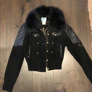 Marciano leather jacket